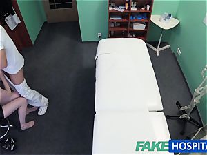 FakeHospital lovely redhead rails doc for cash